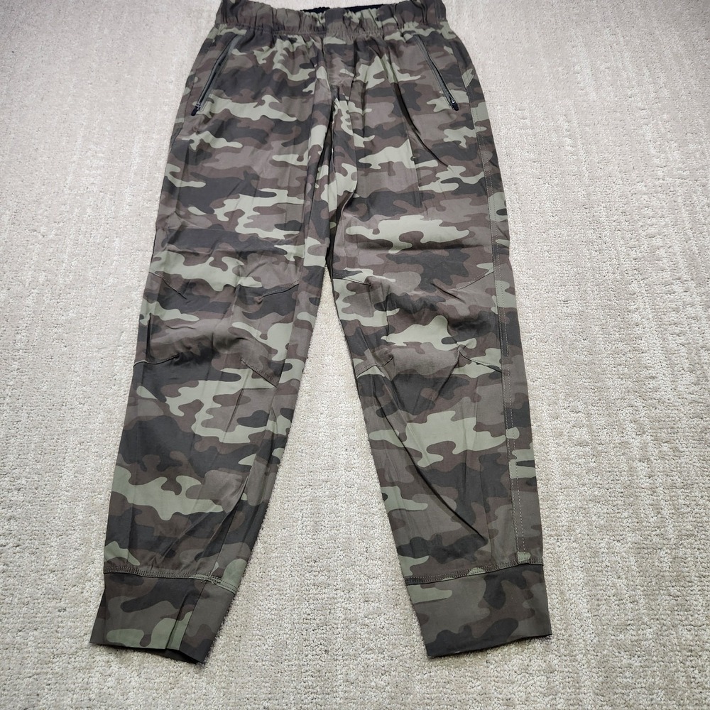 Eddie Bauer Camo‎ Joggers Women 6 Departure Mid Rise Pant Stretch Tapered
